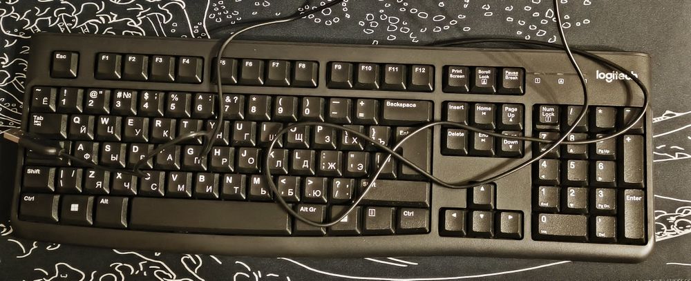 Клавиатура Logitech k120