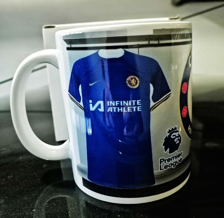 Футболна Фен Чаша на ЧЕЛСИ с име и номер сезон 2025/26!FC CHELSEA!
