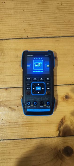 FNIRSI 2C53T – осцилоскоп, мултиметър и генератор