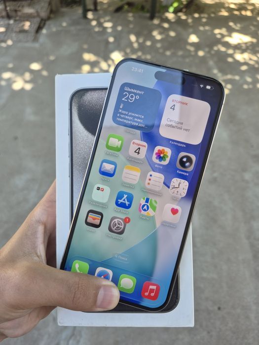 iPhone 15 pro max идеал 256гб обмен бар