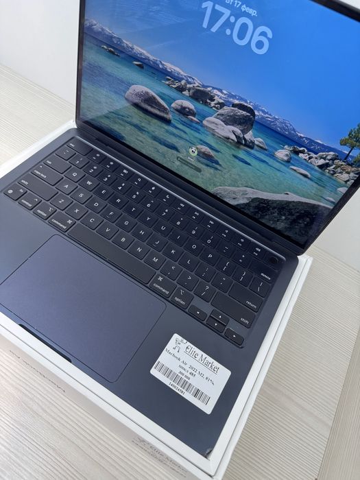 MacBook Air 2022, M2 81% | KASPI 0-0-12