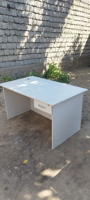 Стол офисный серый