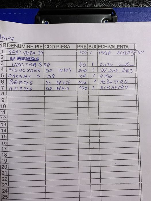 Aripa fata Mercedes Opel Vw Beetle