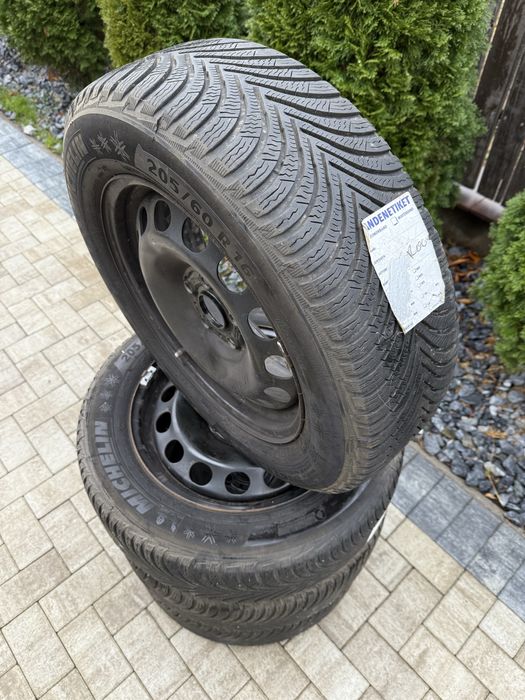 Roti iarna 205 60 R 16 vw audi seat skoda 5 x 112 michelin alpin  2019