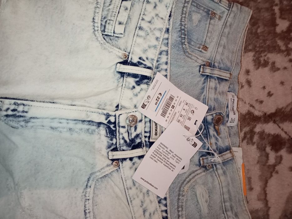 Къси гащи дънки zara,Bershka, Stradivarius