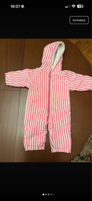 Combinezon de fete de primavara 70 cm