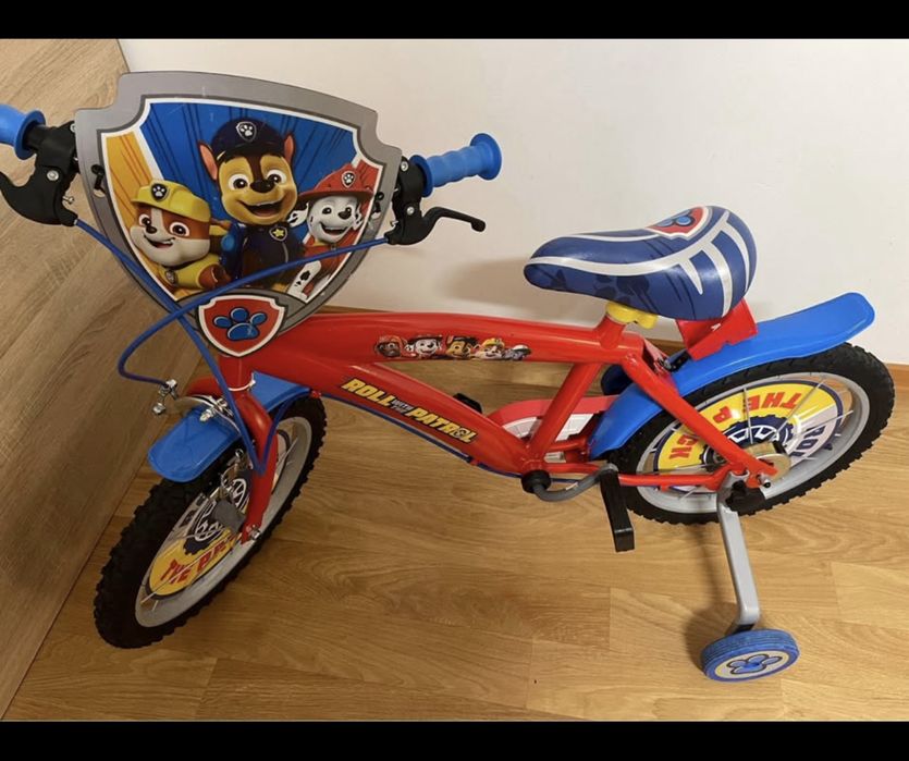 Vând bicicletă cu Patrula cățelușilor