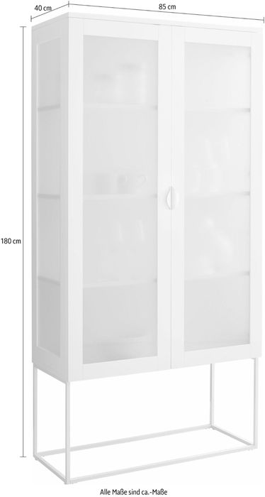 Vitrin din MDF vopsit