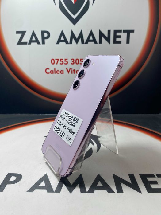 Zap Amanet Vitan - Samsung S23 - Pink - 128Gb