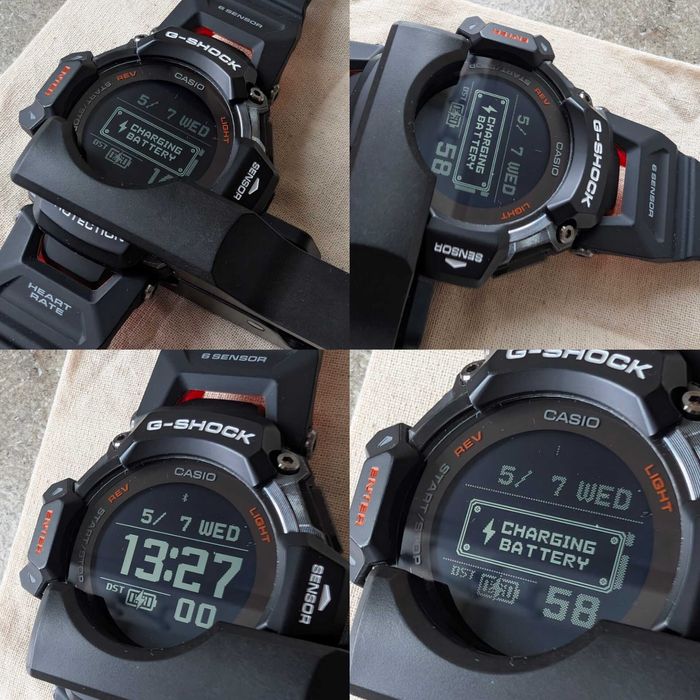 Casio G-Shock GBD-H2000-1AER G-SQUAD Solar 6 SENSOR