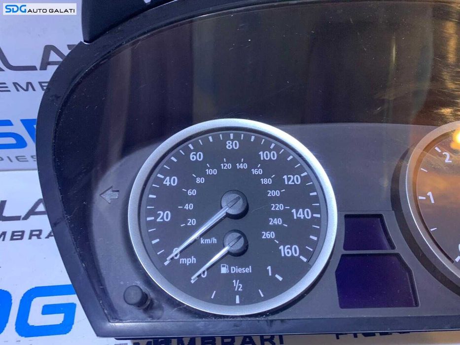 Ceas Ceasuri Bord Cluster Display BMW Seria 5 E60 E61 2003 - 2010 Cod 6983154 61116983154 6952897 [2810]