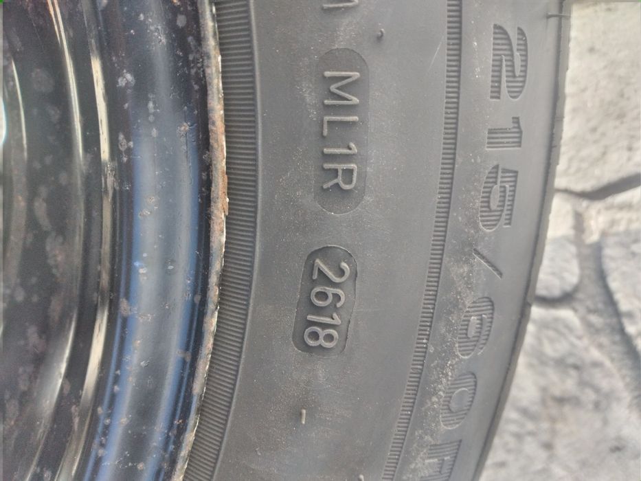 set roti otel vw Passat b8 t-roc audi Q2 karoq cu anv dunlop 215 60 16