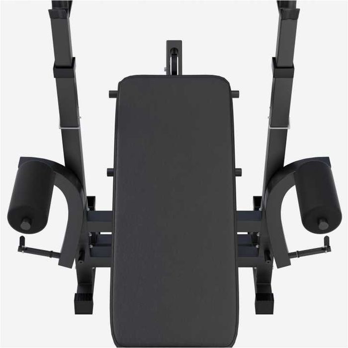 Set banca multifunctionala + greutati din ciment 100kg