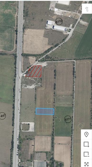 Имот за продажба в Садина-втора линия от околовръстен път до Казичене