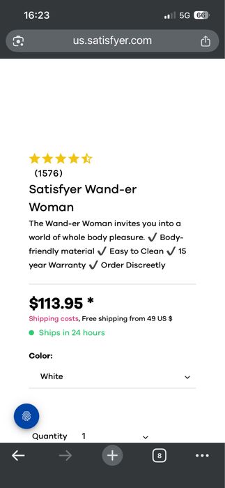 Body massager Satysfyer