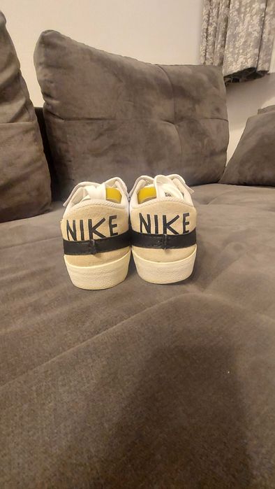 Nike Sportswear Ниски маратонки 'BLAZER 77 JUMBO' в Бяло