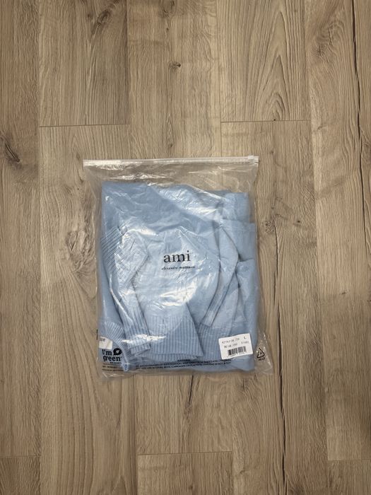 Bluza AMI Paris blue and White