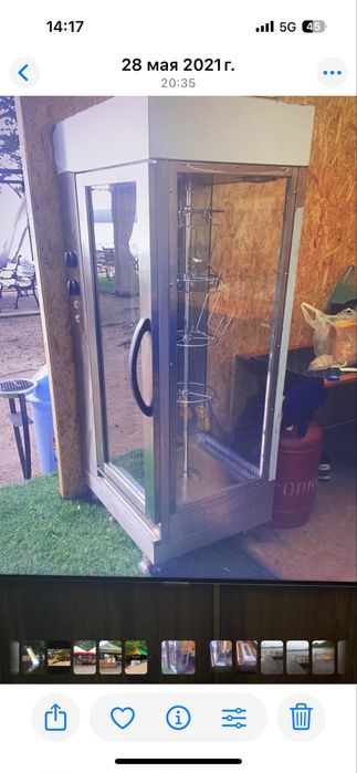 Шкаф для гриля на газу