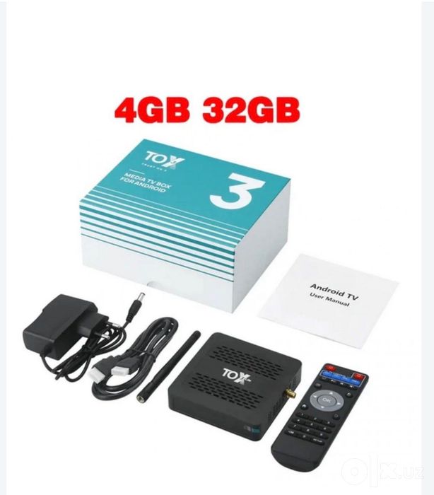 Тв бокс, Tv box, Tox 3