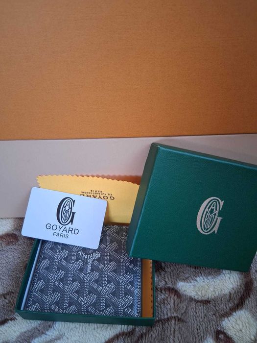 Portofel Goyard nou cu cutie și card – model clasic  bărbați”