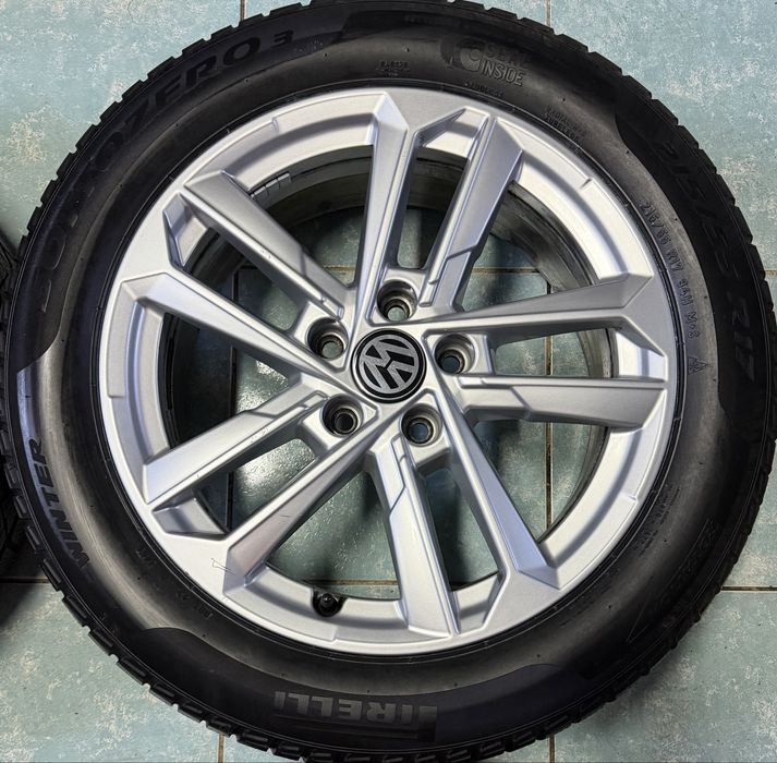 Jante aliaj R17 VW Passat B8 B9 T-Roc 215/55/17 iarna Pirelli 2021
