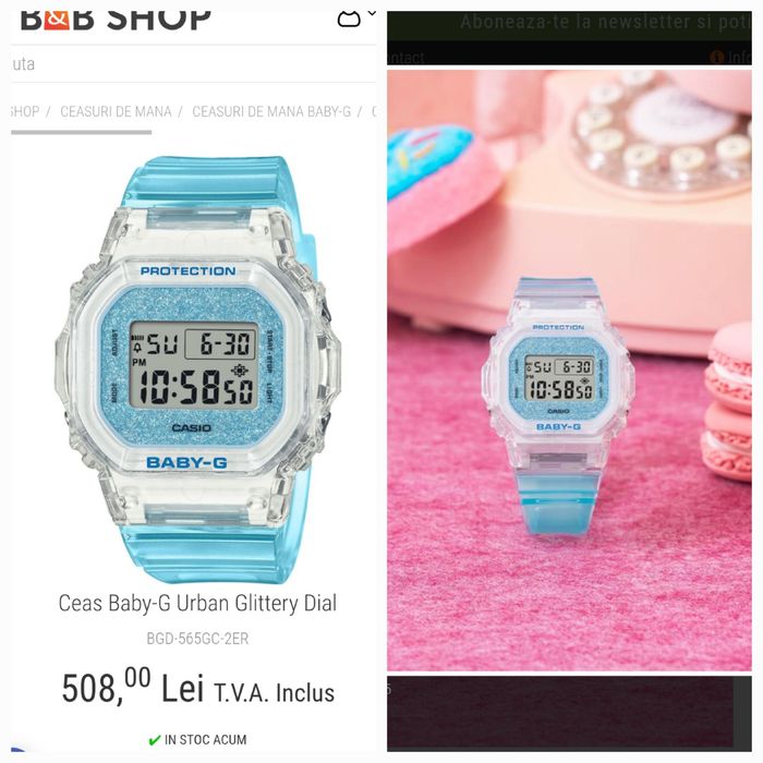 Casio Baby G Dama sau Fetița