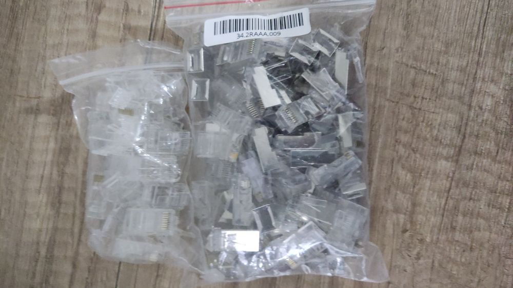 Коннектор RJ-45 (FTP) CAT 6, 50шт