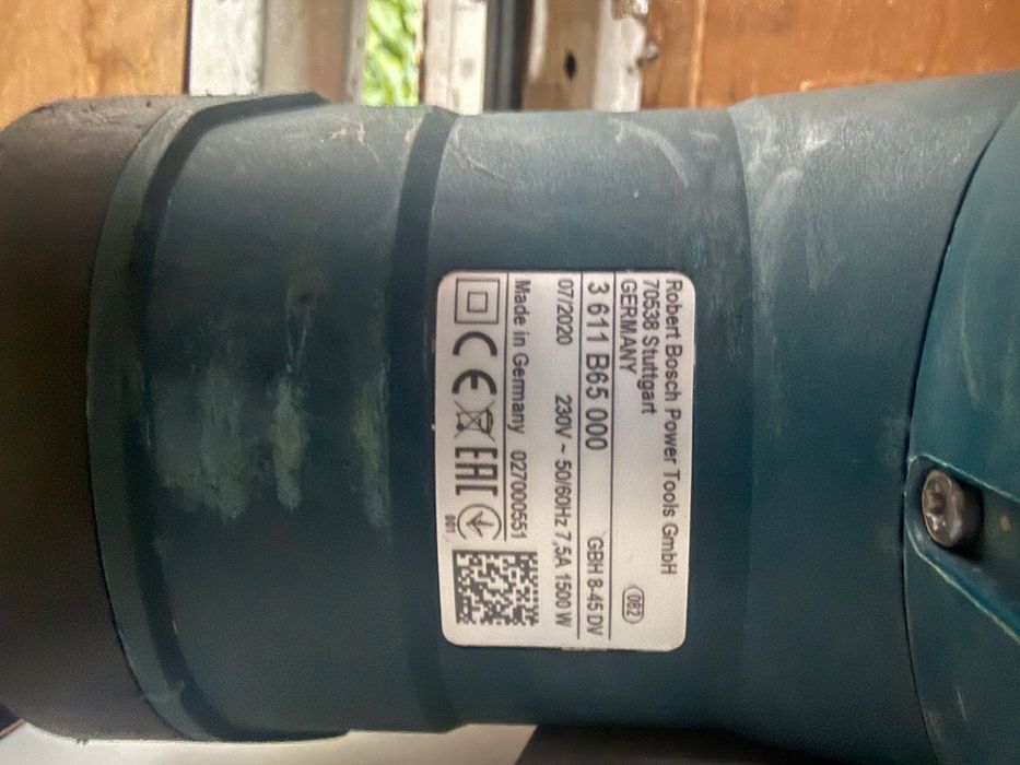 Къртач bosch professional gbh 8-45 dv