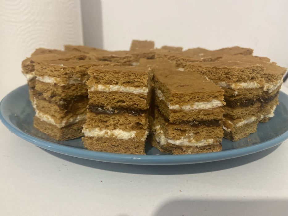 Prajitura Foi cu miere