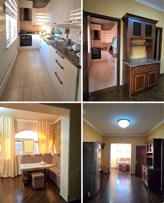 Госпиталка, Ойбек, 4х комнатная квартира 90 м2