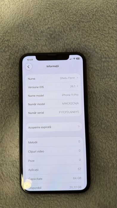 Iphone 11 pro baterie 100%