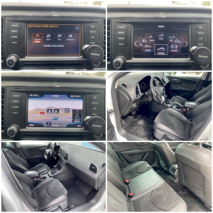 Vand Seat Leon  FR  2.0 tdi Dsg 184 cp Alb Perlat  Euro 6