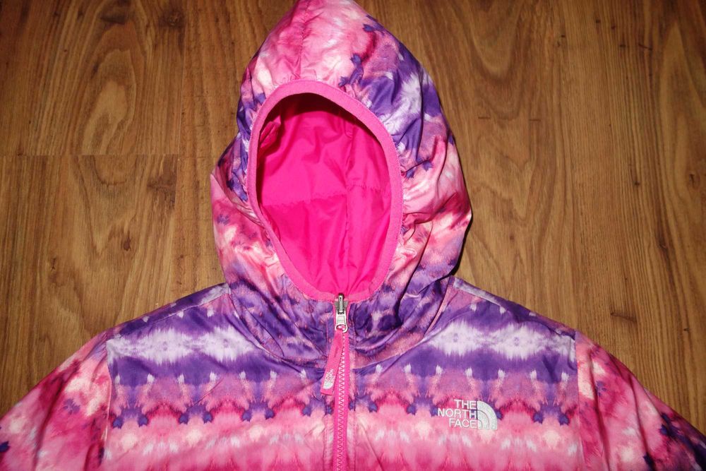 Geaca fete The North Face cu doua fete, 12-14 ani, Stare foarte buna