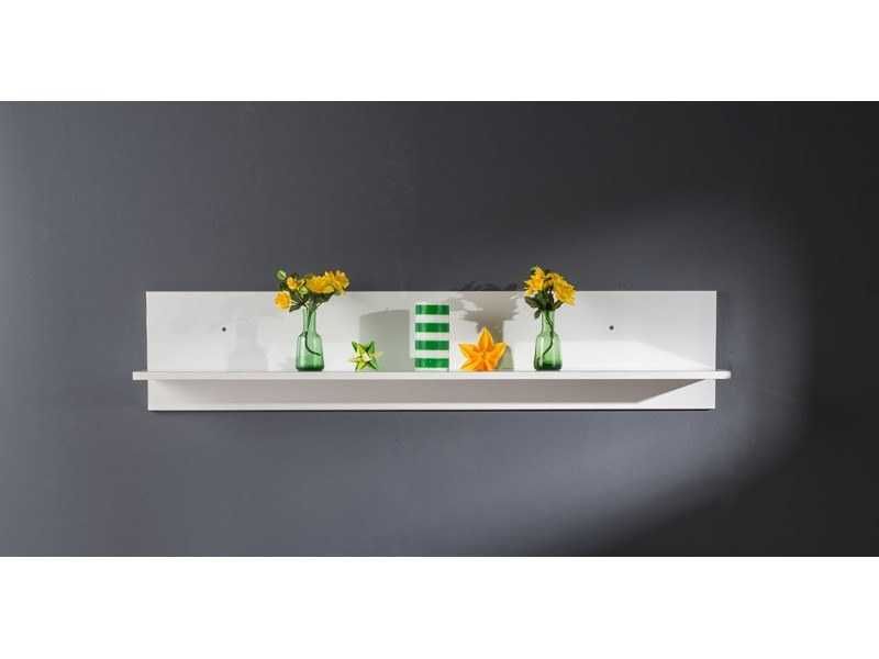 Нова! Етажерка Адоре RAF-11-PP-1 (бял хайглос)