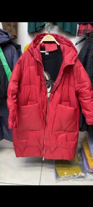 Зимний пуховик женский