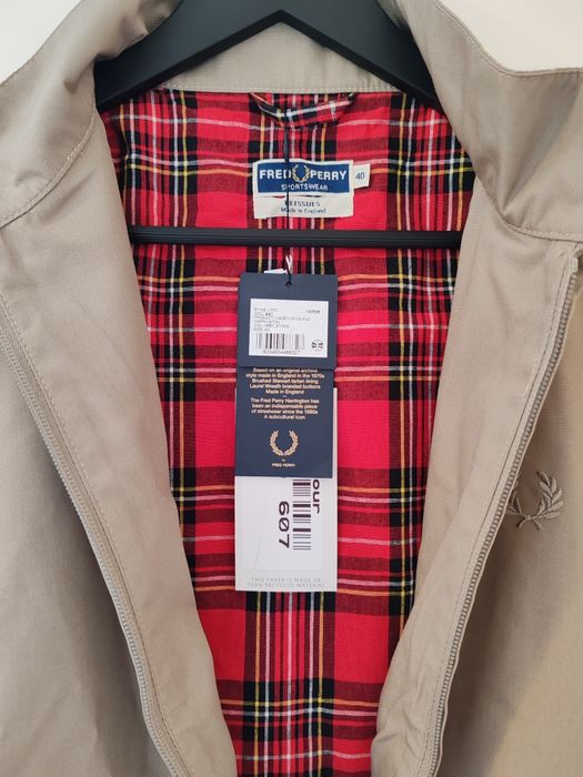 Fred Perry harrington яке НОВО!
