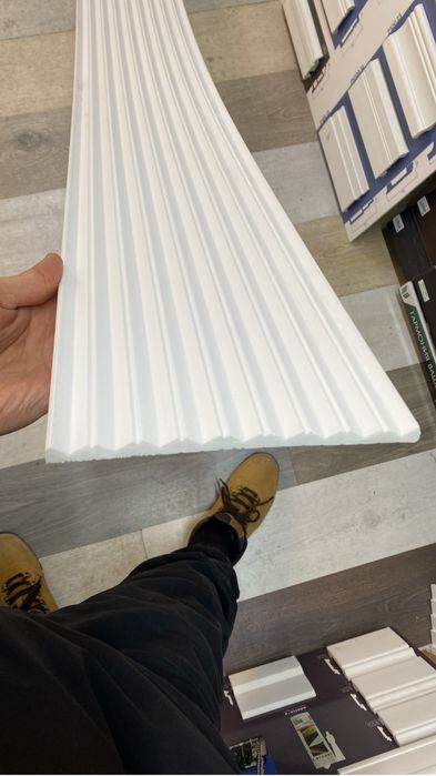 3D реечные Панель Луверы Декоративные панели полиуретан