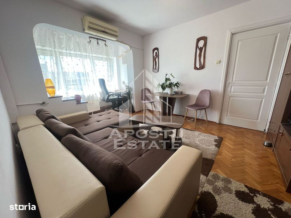 Apartament cu doua camere ,centrala proprie,zona Take Ionescu