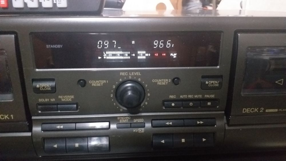 Deck Technics RS-TR 373 dublu caset cu telecomanda