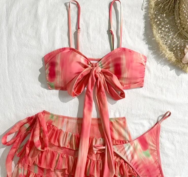 Купальник многоцветный