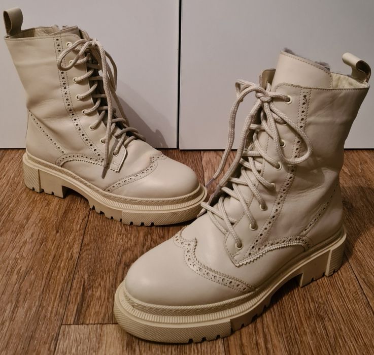 Новые зимние женские ботинки натуральная кожа Турция