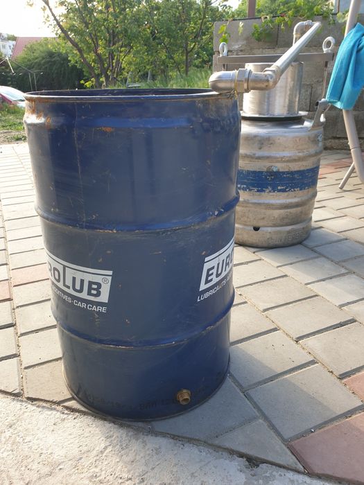 Cazan de tuica si răcitor. NEFOLOSIT