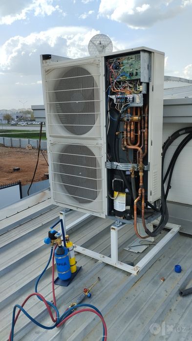 Ремонт и установка CHILLER, VRF & VRV
