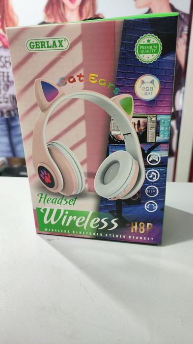 Наушники кошачье ушки