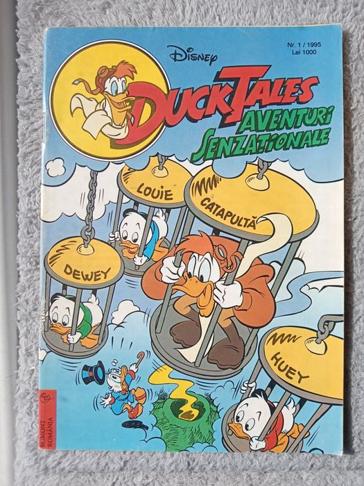 Revista banda desenata Duck Tales Disney EGMONT