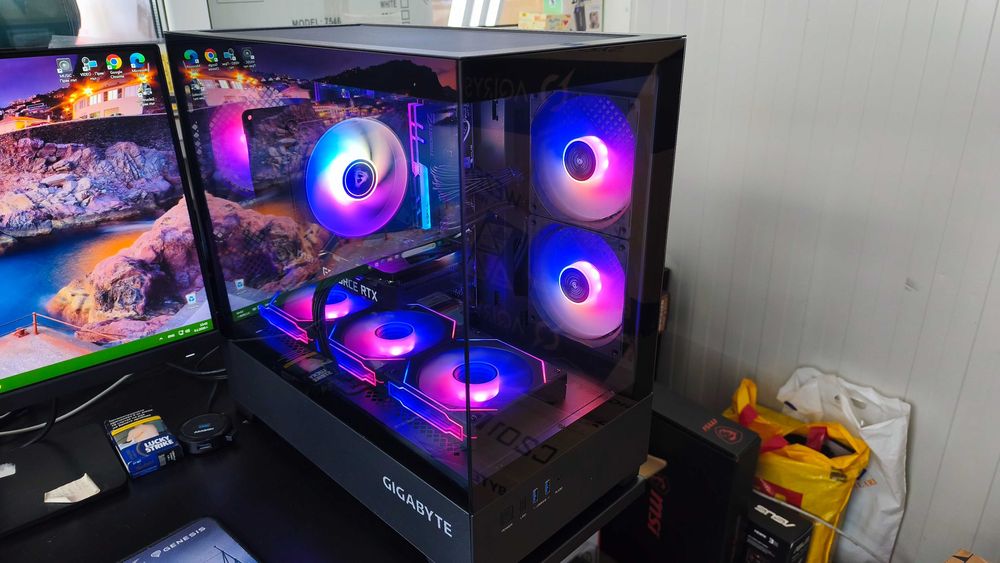 НОВ Gaming компютър с 12/20-Ядрен i7 RAM 32Gb 12Gb Видеокарта SSD 1Tb