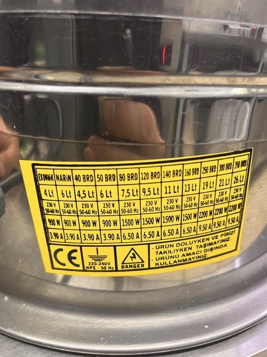 Термопот, Электрочайник, титан