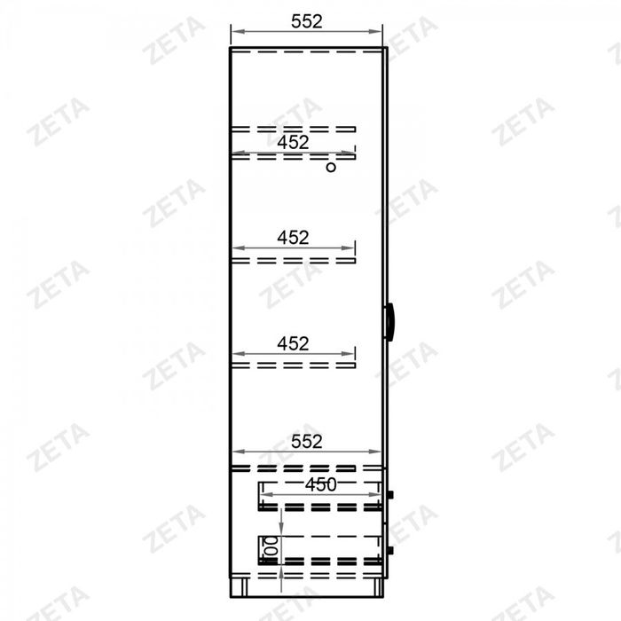 Шкаф для одежды ZETA