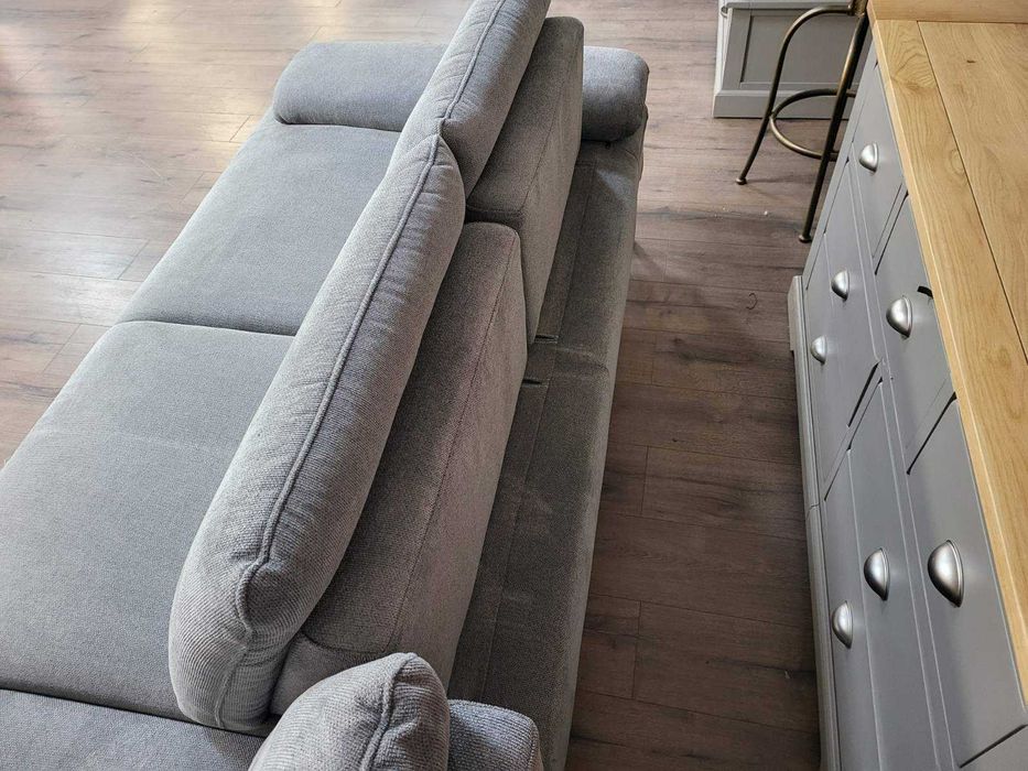 Сив ъглов диван от плат Dieter Knoll Arzona