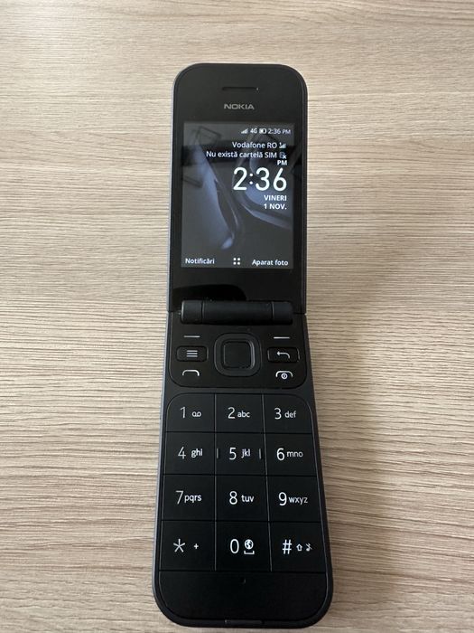 2720 Flip, negru, 4G, dual sim